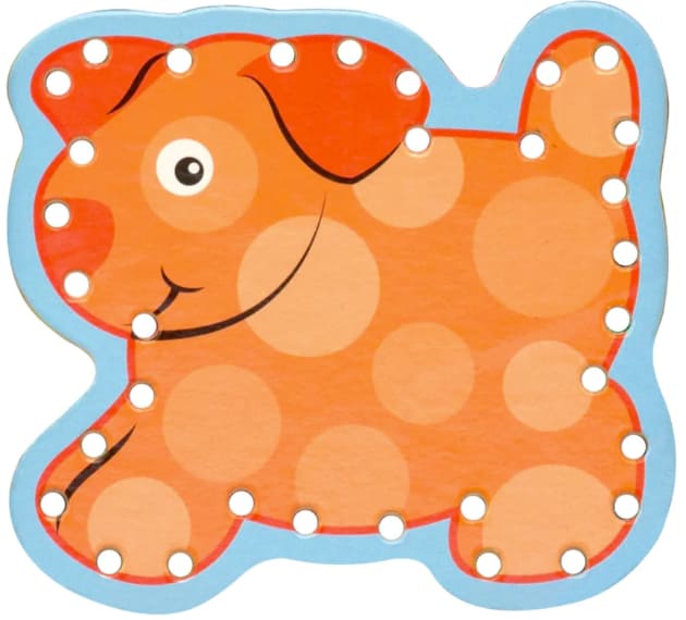 Another example card in the Melissa and Doug Alphabet Tracing Cards set