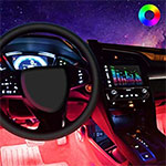 image of Interior Color LED Car Light Strips from Govee